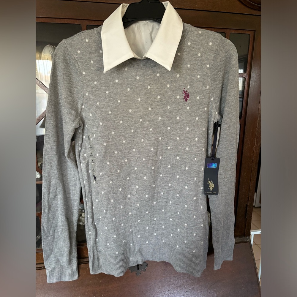 NWT U.S. Polo Assn. Crewneck Sweater